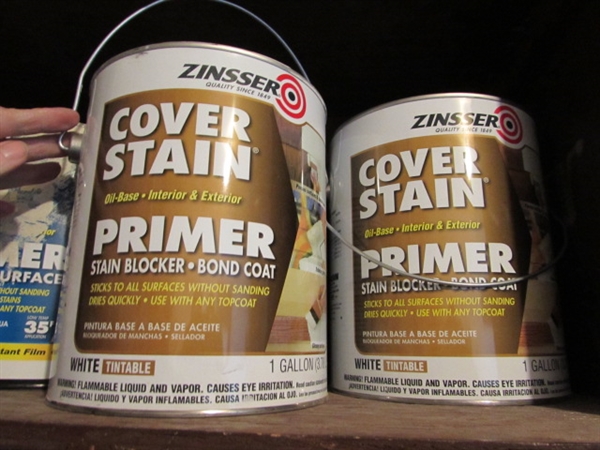 PAINT, STAIN & PRIMER