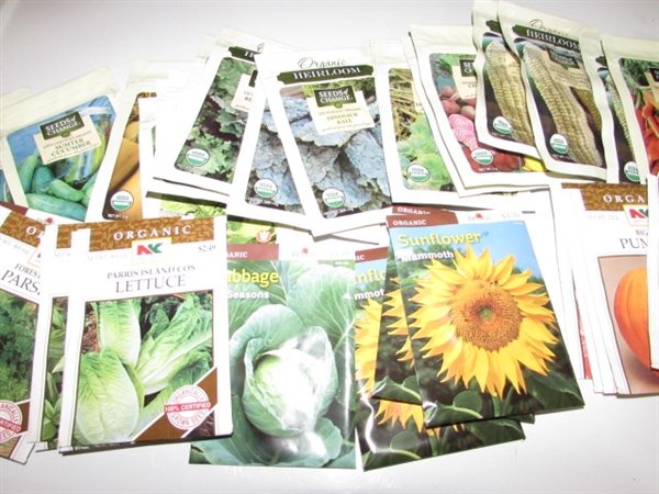 SEED VAULT (SEALED) & SEED PACKETS