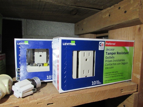 LIGHTING, SWITCHES, OUTLETS & COVERS