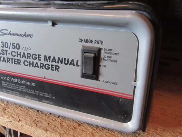 SCHUMACHER FAST CHARGE - CHARGER/STARTER