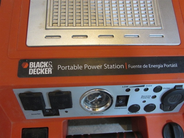 BLACK & DECKER PORTABLE POWER STATION