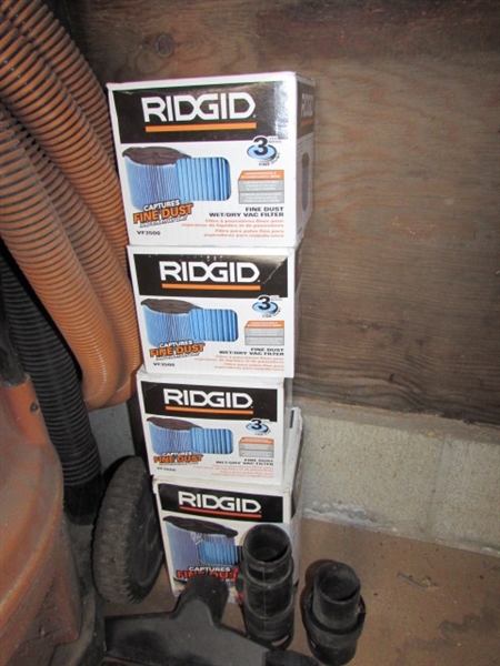 RIDGID 16 GALLON 6.5 HP SHOP VACUUM