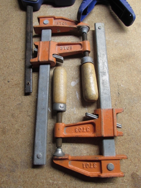 ASSORTED CLAMPS