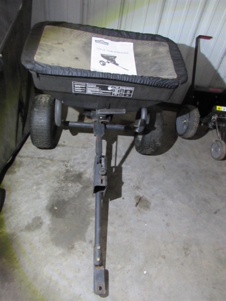 GROUNDWORK TOW BEHIND 130 LB SPREADER