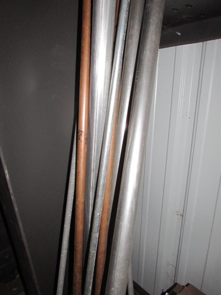 ASSORTED METAL PIPE