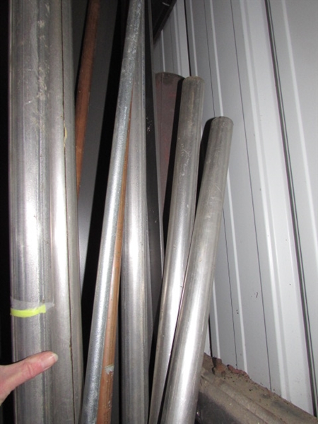 ASSORTED METAL PIPE