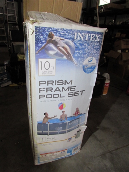 INTEX PRISM FRAME POOL SET 10FT x 30 INCH