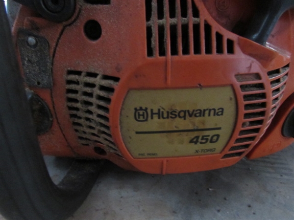 HUSQVARNA 450 CHAINSAW