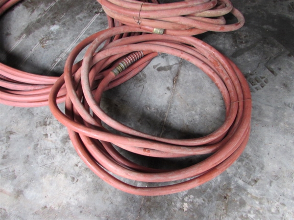 3 INDUSTRIAL 1 RUBBER HOSES