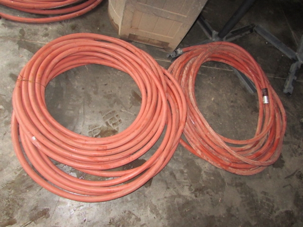 2 INDUSTRIAL 1 RUBBER HOSES