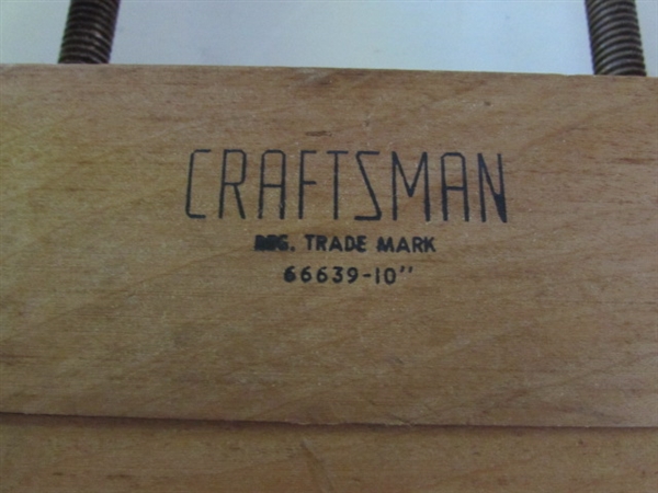 CRAFTSMAN 10 WOOD CLAMPS