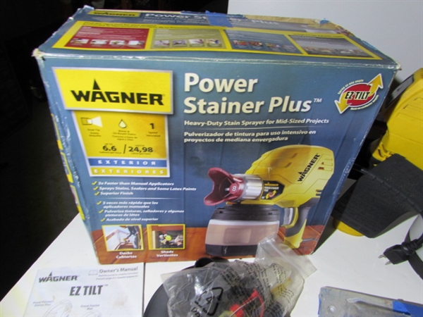 WAGNER POWER STAINER FOR MIDSIZE PROJECTS