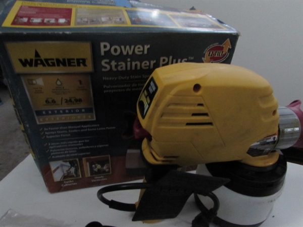 WAGNER POWER STAINER FOR MIDSIZE PROJECTS