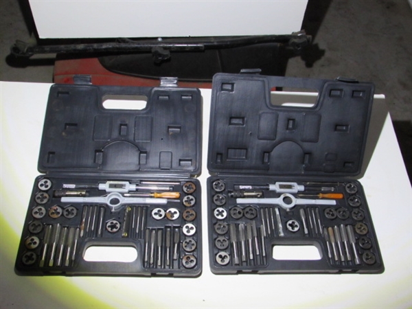 PITTSBURGH METRIC AND SAE 40 PIECE TAP AND DIE SETS