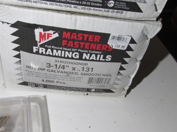 HOT DIP GALVANIZED SMOOTH NAILS AND MORE