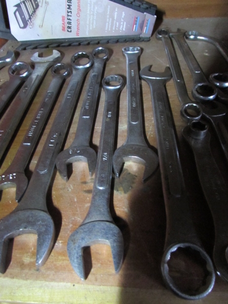 WRENCH ORGANIZER & TOOLS