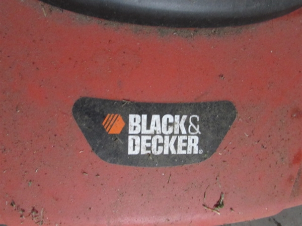 BLACK DECKER ELECTRIC 19 MULCHING LAWNMOWER