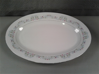 Crown Ming Fine China 14" Oval Platter