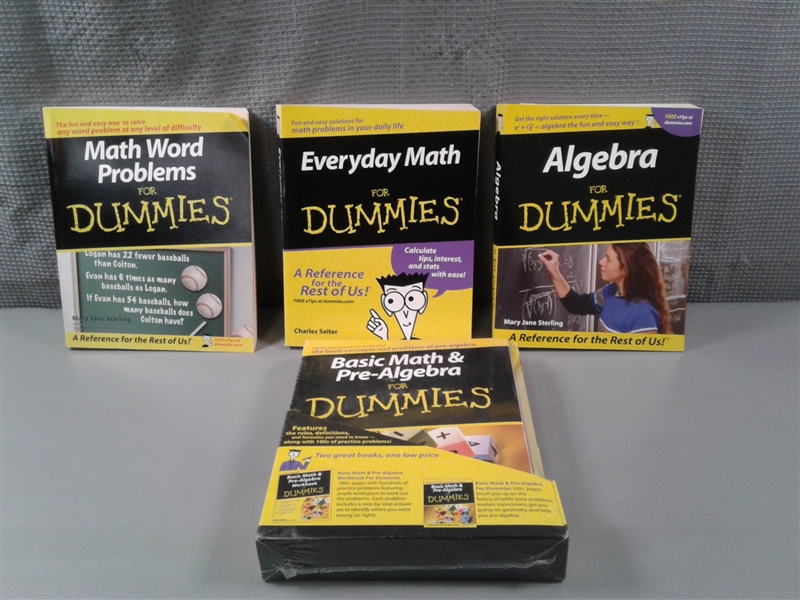 Math FOR DUMMIES Books