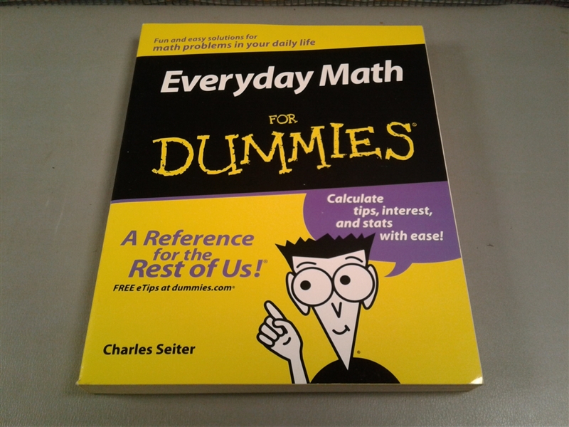 Math FOR DUMMIES Books