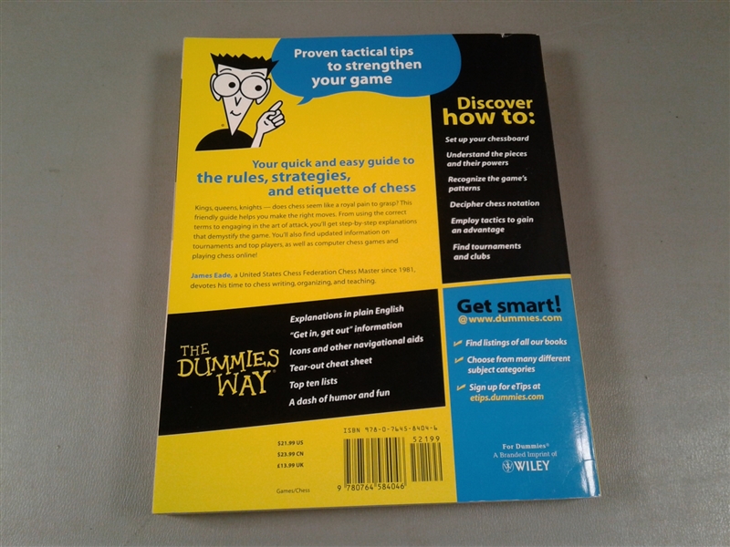 Chess FOR DUMMIES Book