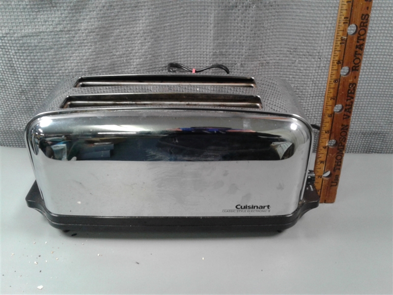 Discontinued Cuisinart Classic Style Electronic Chrome Toaster 