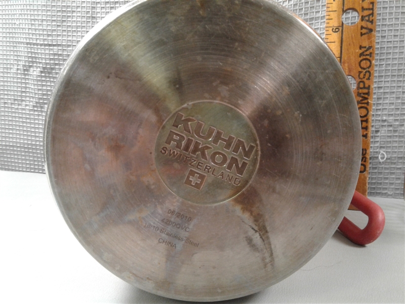 Kuhn Rikon 4th Burner Pot w/Strainer Lid and Basket