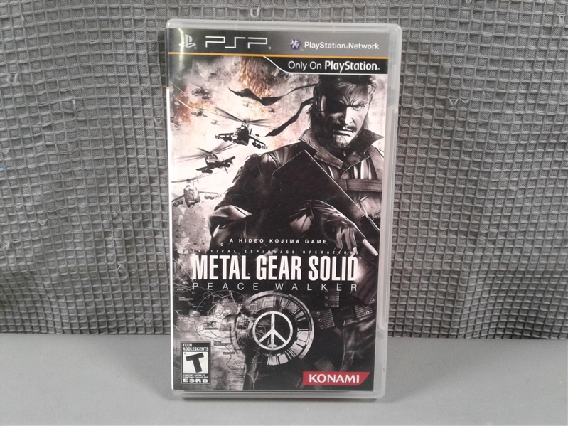 Sony PSP Games: Madden & Metal Gear Solid