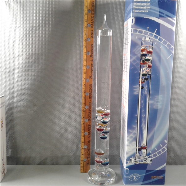 Pair of Galileo Thermometers