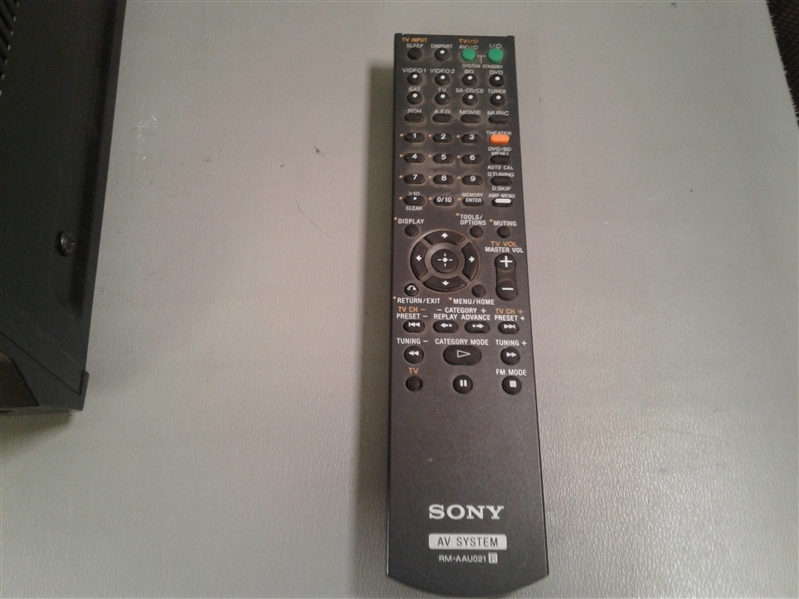 Sony Multi Channel AV Receiver STR-DH700 w/Remote and Manual