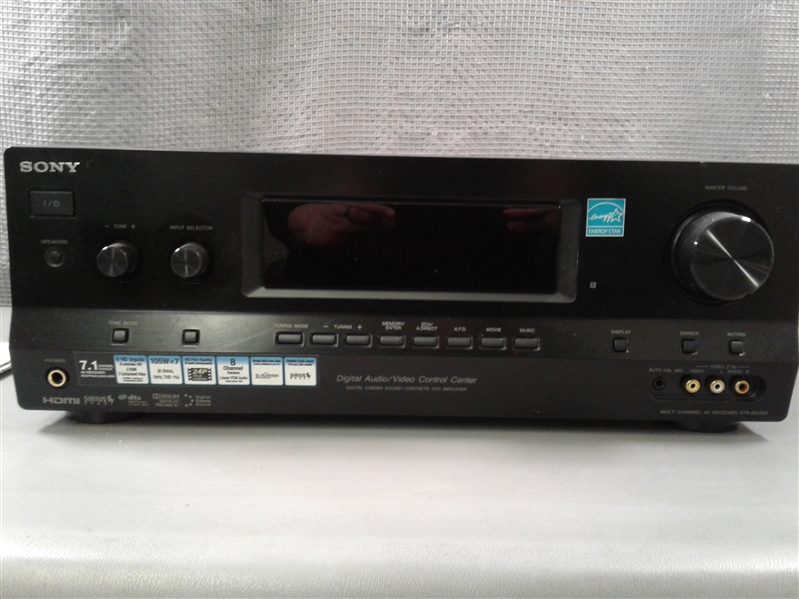 Sony Multi Channel AV Receiver STR-DH700 w/Remote and Manual