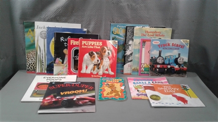 16 Childrens Books-Scooby-Doo, Thomas Train, Animals, Many Scholastic, etc