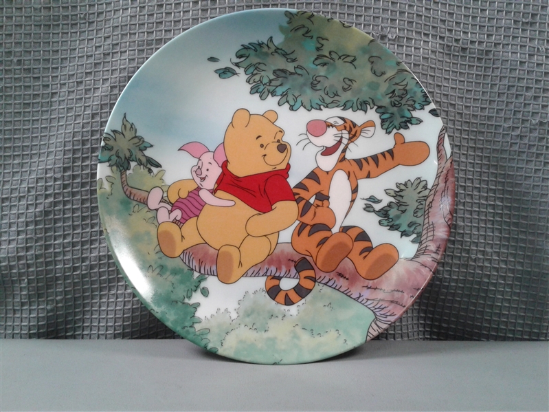 Disney Winnie the Pooh Limited Edition Plate Tree Top Trio #18251A