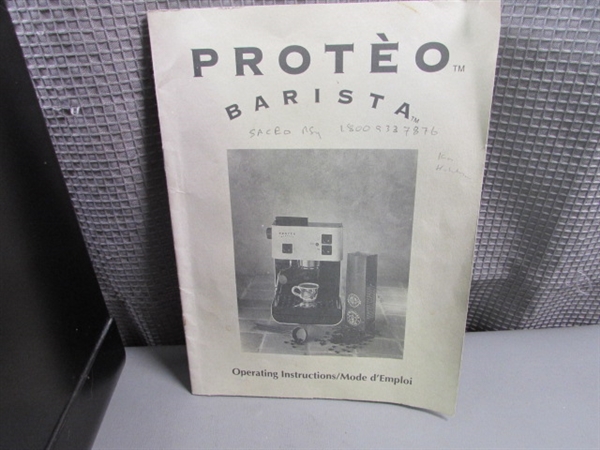 Proteo Barista Espresso Maker