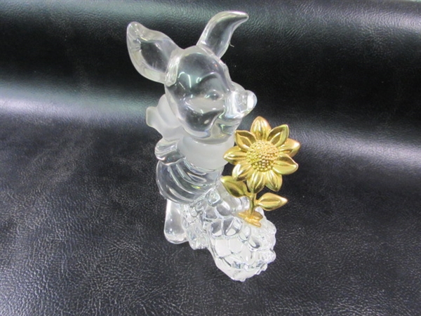 Lenox Disney Winnie the Pooh Full Lead Crystal Piglet Figurine