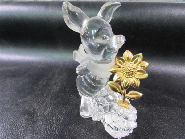 Lenox Disney Winnie the Pooh Full Lead Crystal Piglet Figurine