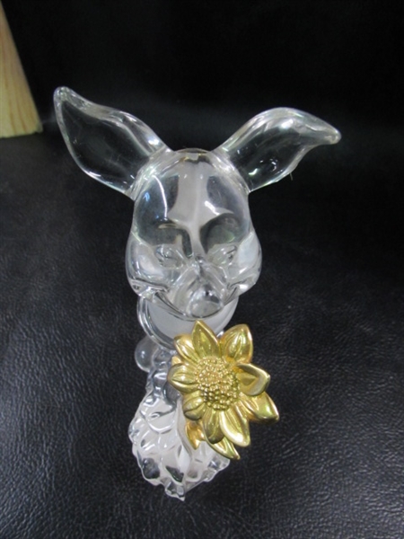 Lenox Disney Winnie the Pooh Full Lead Crystal Piglet Figurine