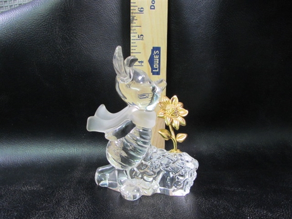 Lenox Disney Winnie the Pooh Full Lead Crystal Piglet Figurine