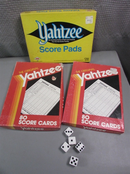 Card Games, Yahtzee, and Don't Go To Jail Games