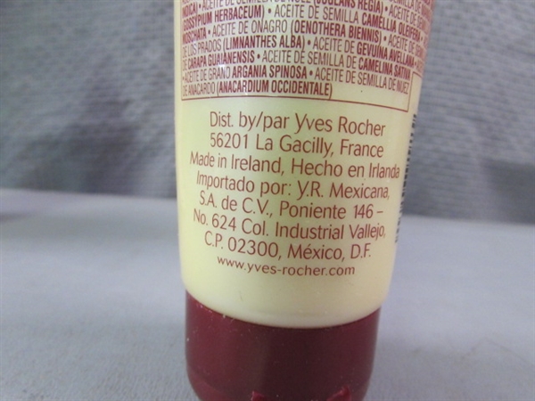 Yves Rocher Body Lotion, Reconstructive Balm, and Mousse Cleanser