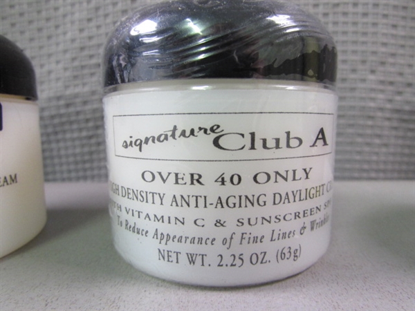Signature Club A Over 40 Daylight and Night Cream, Toner, and Eye & Cheek Color