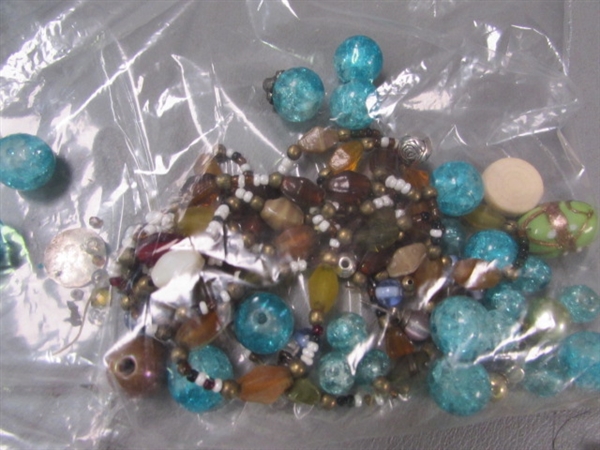 Single Earrings and Loose Beads