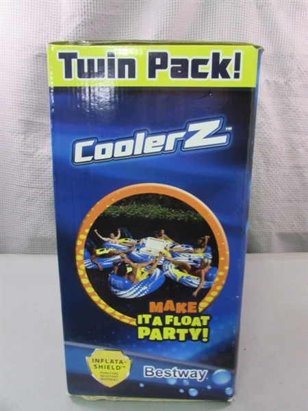 New- Twin Pack Cooler Z Rapid Rider Sport Tubes