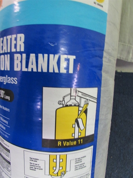 New Water Heater Insulation Blanket