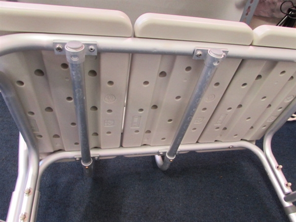 Shower Chair Bench & Crutches