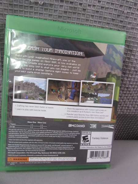 XBox One Game Minecraft