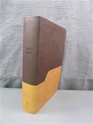 Like New Large Print Church Bible with Leatherette Cover