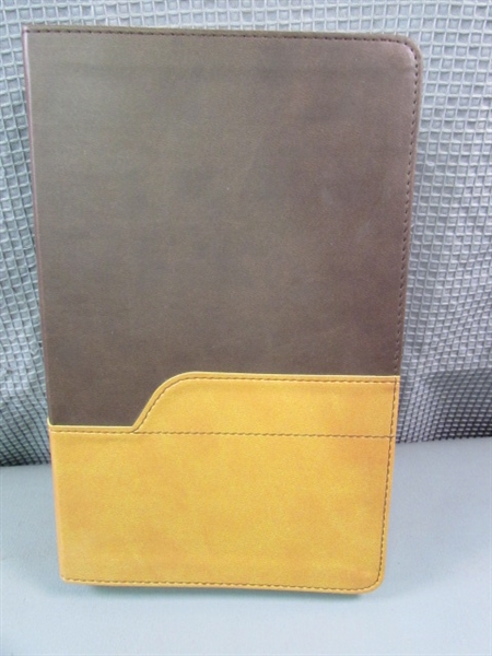 Like New Large Print Church Bible with Leatherette Cover