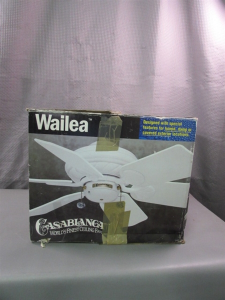 Casablanca Wailea Ceiling Fan w/6 Blades