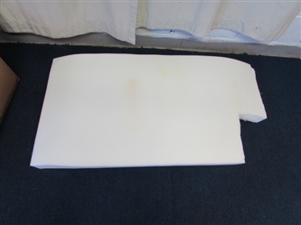 21" x 41" x 3" High Density Upholstery Cushion Foam